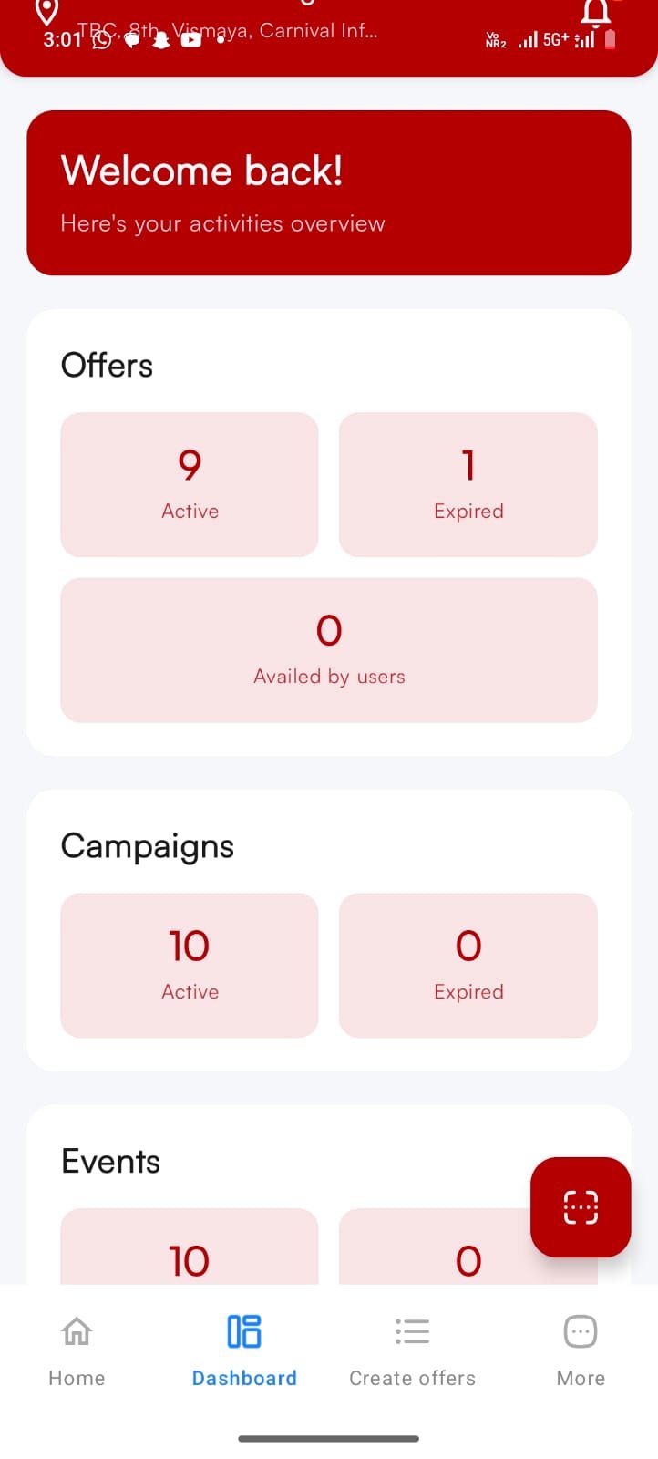 Vendor Dashboard
